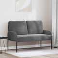 Sofas mit Kissen 110cm Dunkelgrau Sperrholz