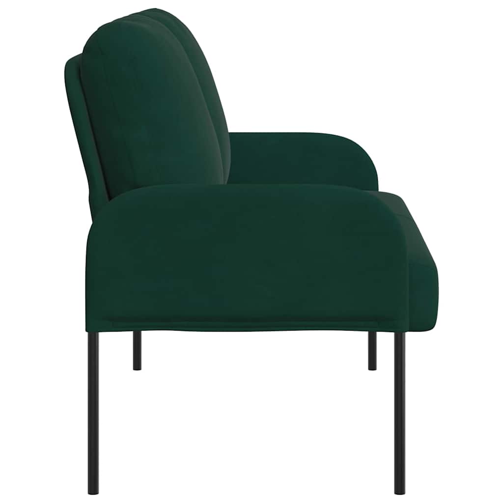 Sofas mit Kissen 110cm Dunkelgrün Sperrholz