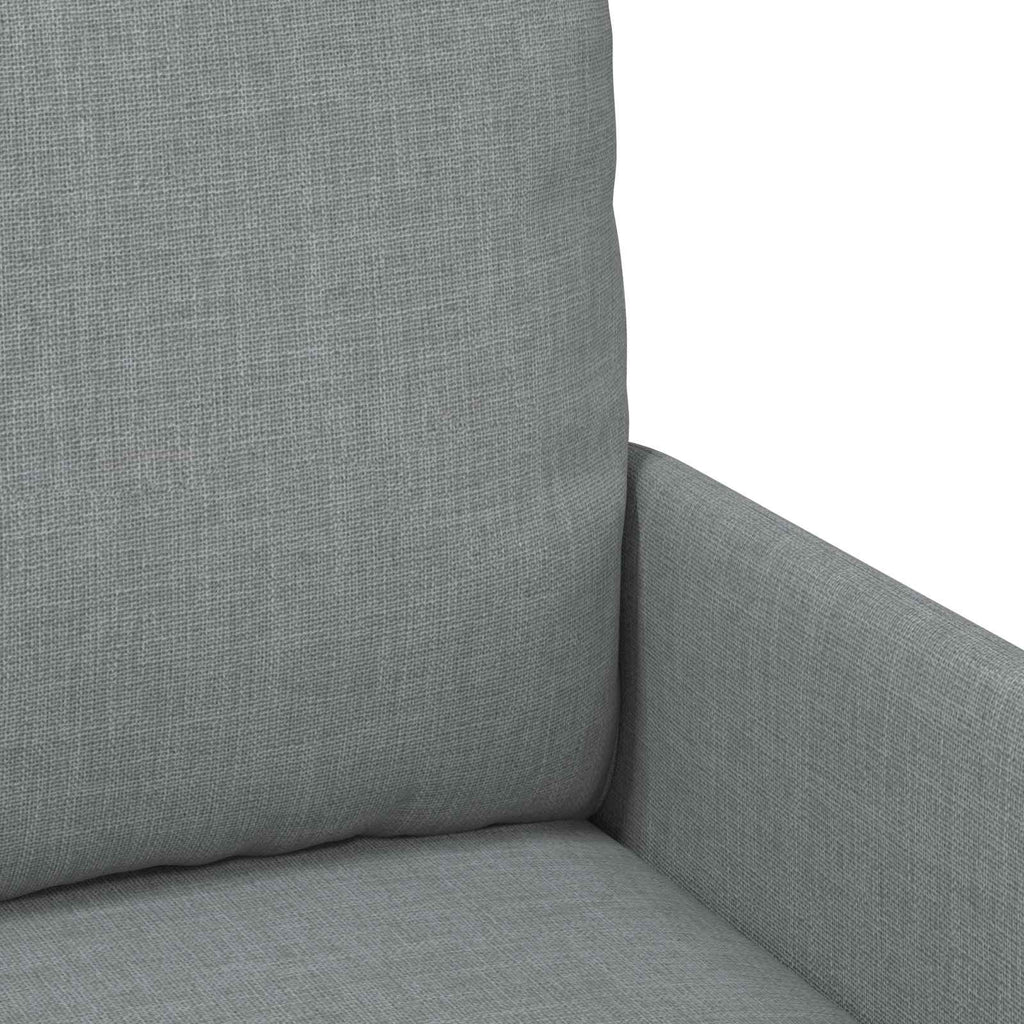 Sofagarnituren 3 pcs Hellgrau 115 x 56 x 80 cm Sperrholz