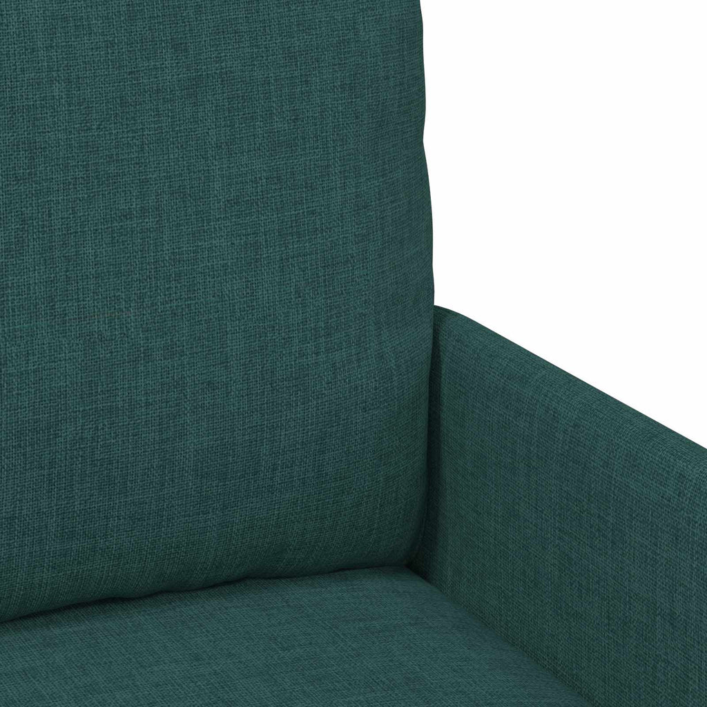 Sofagarnituren 3 pcs Dunkelgrün 115 x 56 x 80 cm Sperrholz