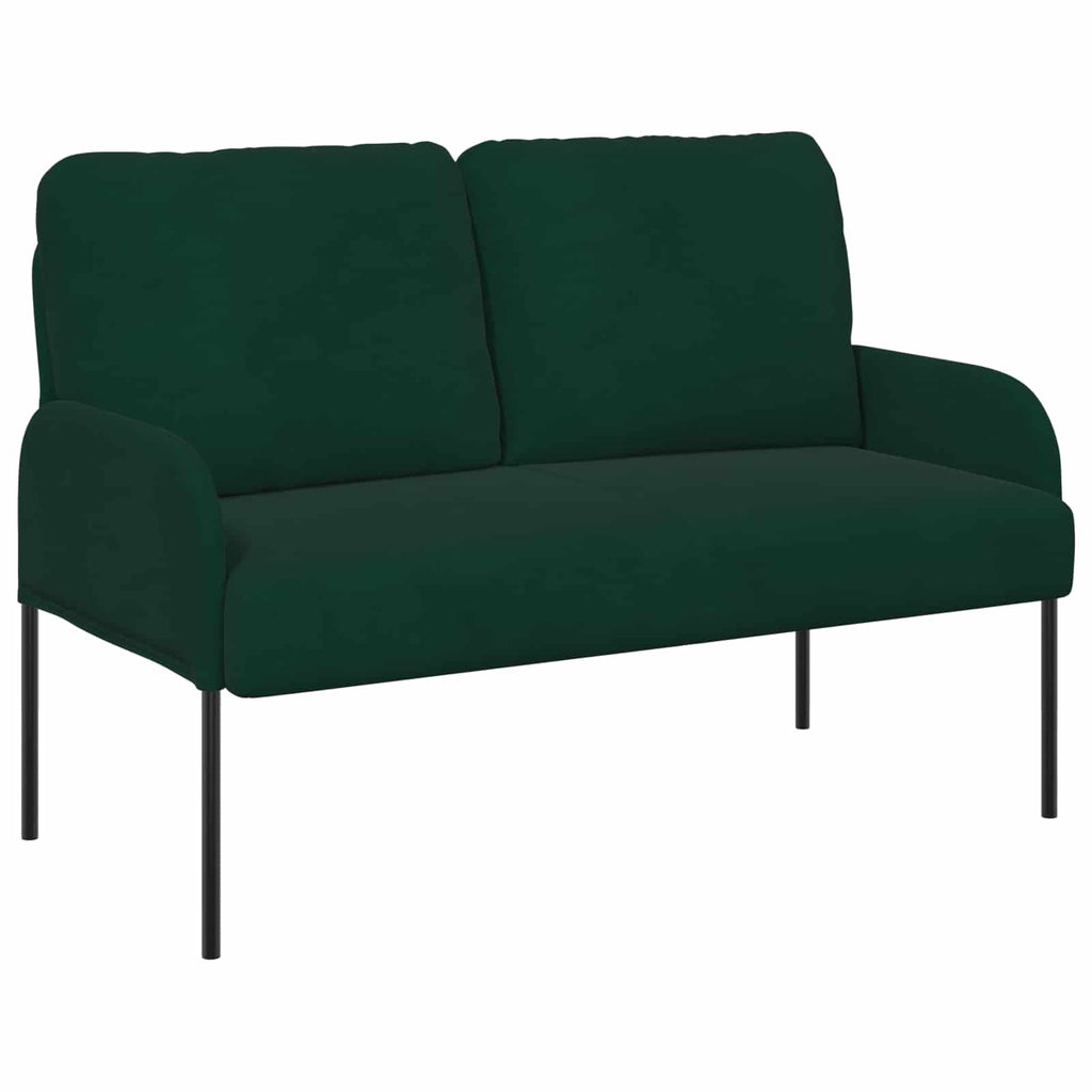 Sofagarnituren 3 pcs Dunkelgrün 115 x 56 x 80 cm Sperrholz