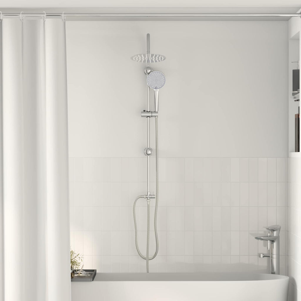 Duschsystem Silber 47 x 20 x 95 cm Edelstahl