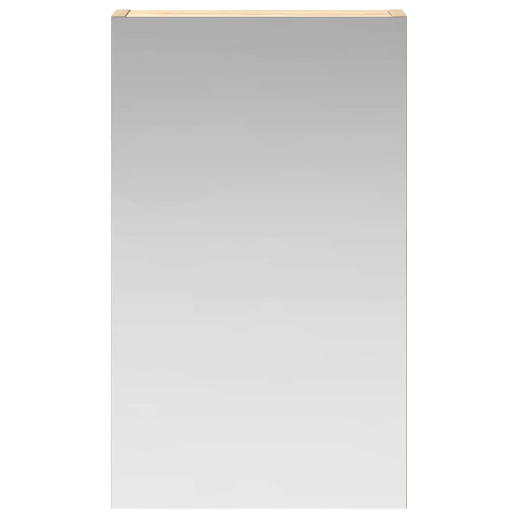 Badezimmerspiegelschrank mit Tür Sonoma-Eiche 30 x 10,5 x 50 cm