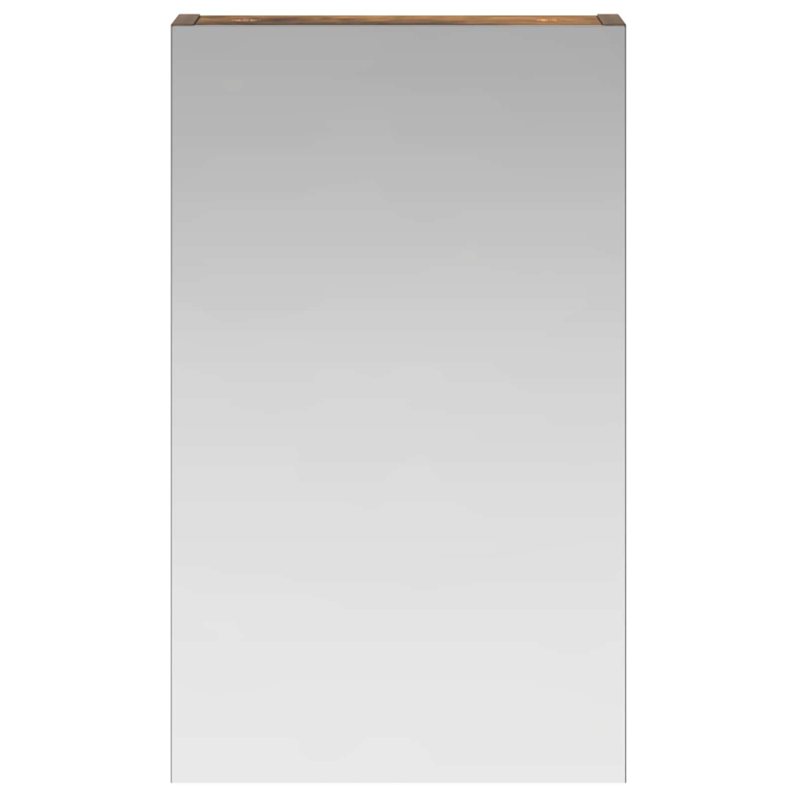 Badezimmerspiegelschrank Geräucherte Eiche 30 x 10,5 x 50 cm