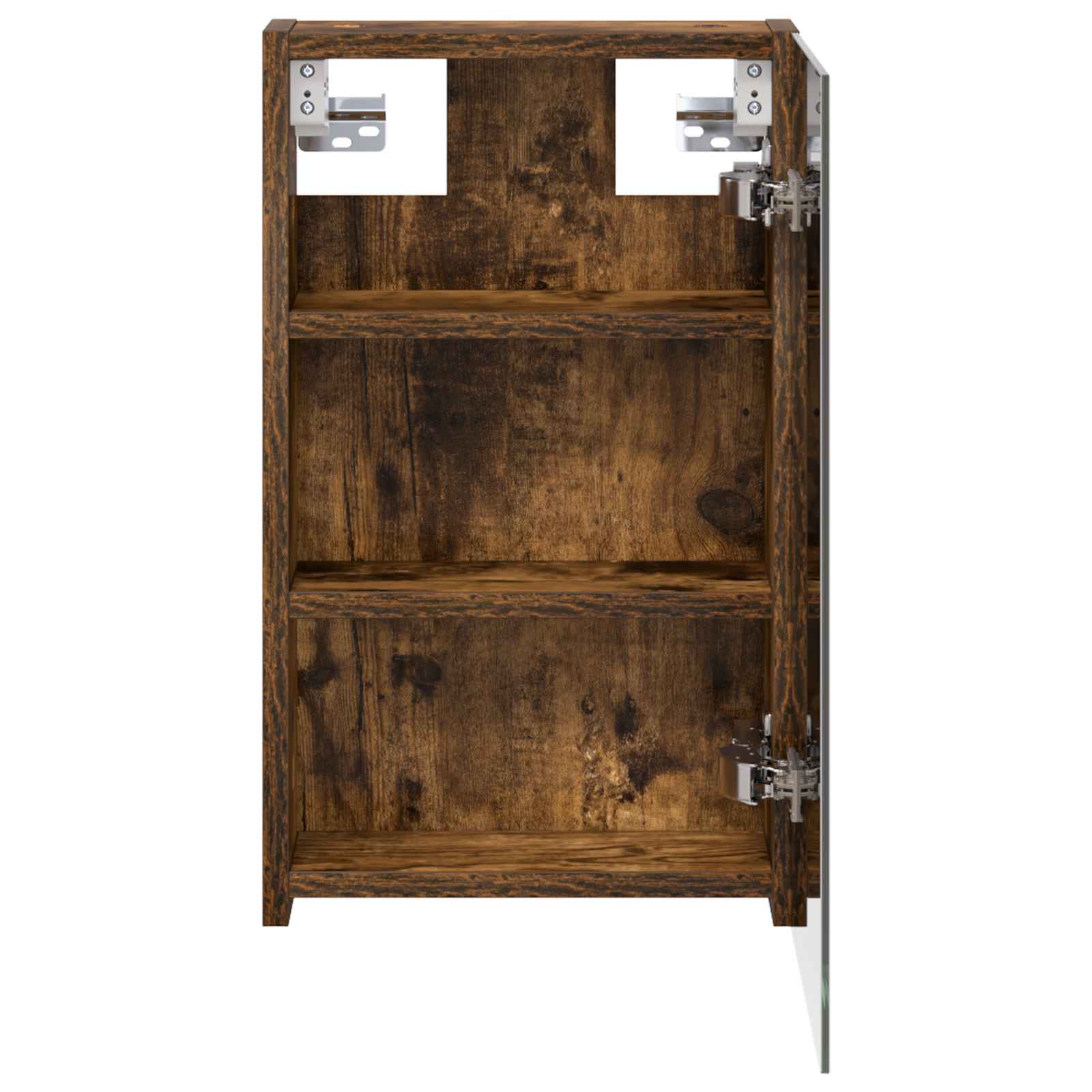 Badezimmerspiegelschrank Geräucherte Eiche 30 x 10,5 x 50 cm