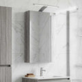 Badezimmerspiegelschrank Graues Sonoma 30 x 10,5 x 50 cm