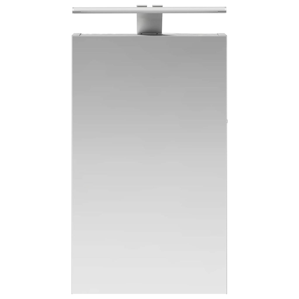 Badezimmerspiegelschrank Graues Sonoma 30 x 10,5 x 50 cm