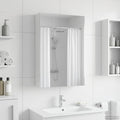 Badezimmerspiegelschrank Weiß 40 x 10,5 x 60,5 cm Holzwerkstoff