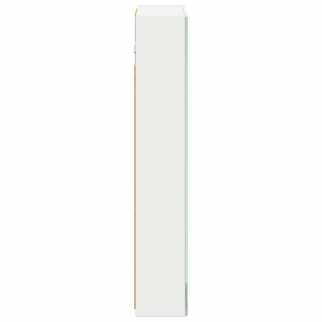 Badezimmerspiegelschrank Weiß 40 x 10,5 x 60,5 cm Holzwerkstoff