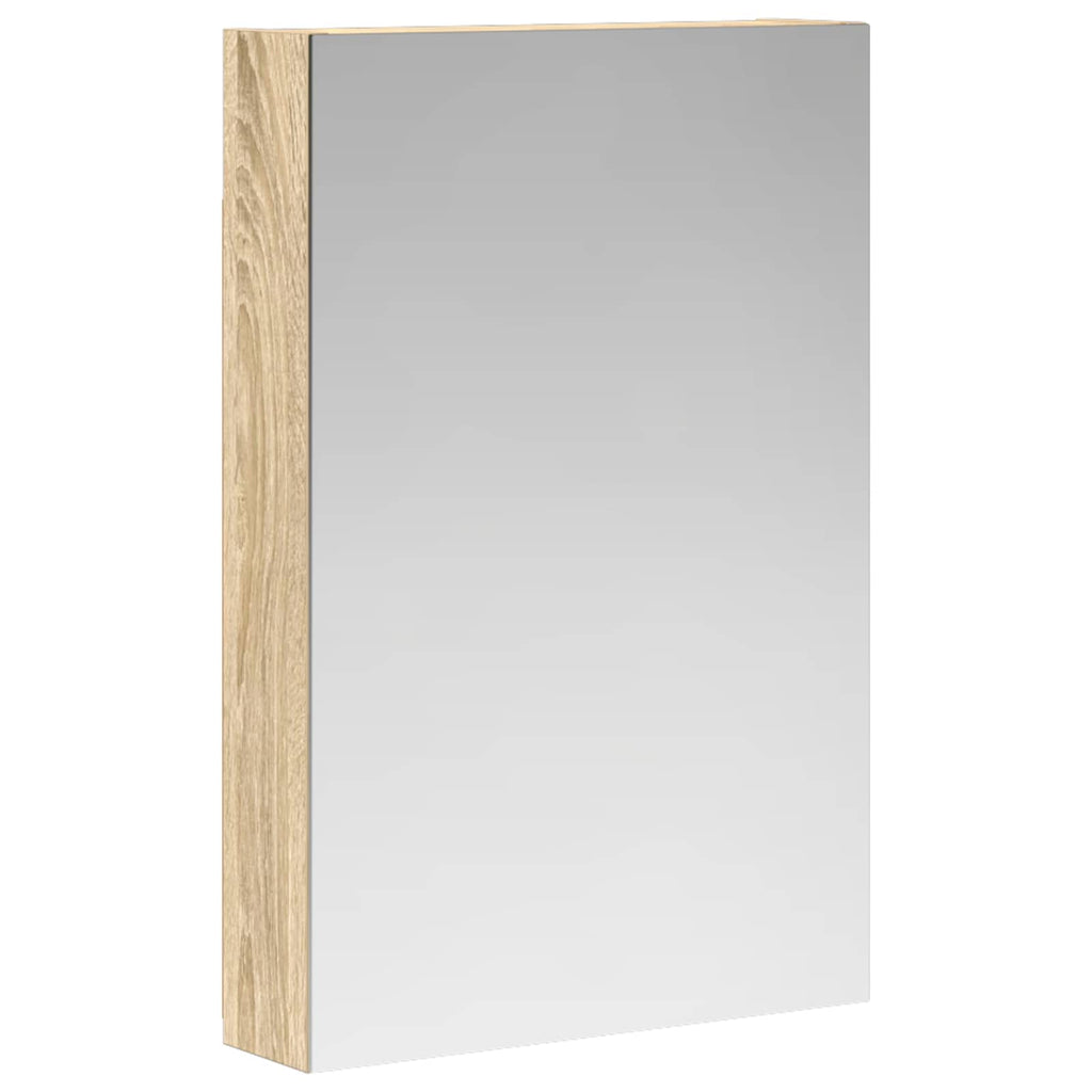 Badezimmerspiegelschrank Sonoma-Eiche 40 x 10,5 x 60,5 cm