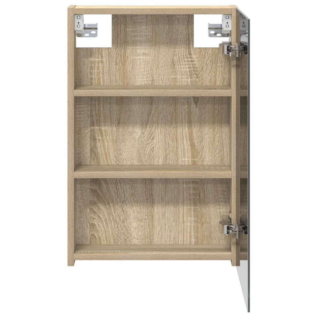 Badezimmerspiegelschrank Sonoma-Eiche 40 x 10,5 x 60,5 cm