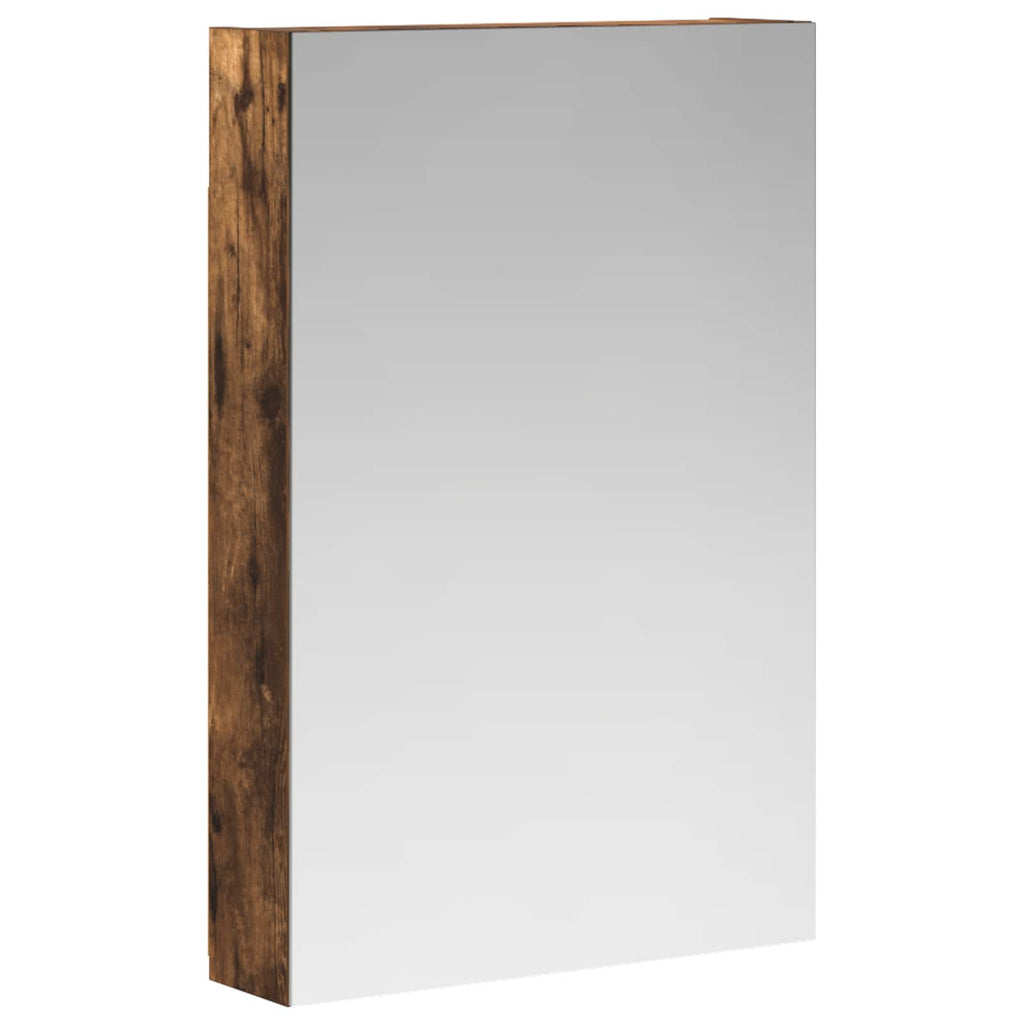 Badezimmerspiegelschrank Geräucherte Eiche 40 x 10,5 x 60,5 cm
