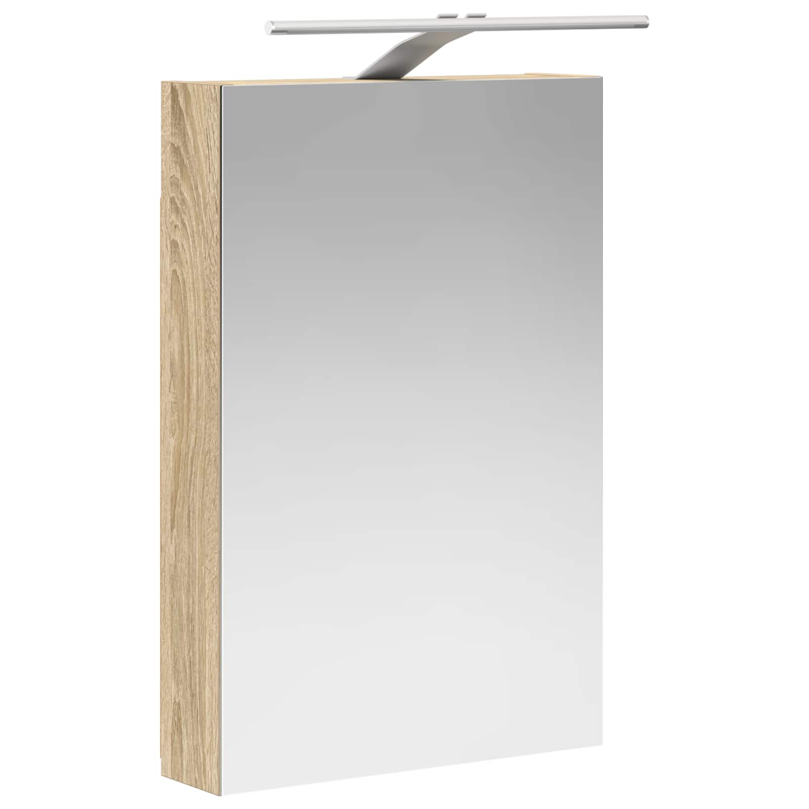 Badezimmerspiegelschrank Sonoma-Eiche 40 x 10,5 x 60,5 cm