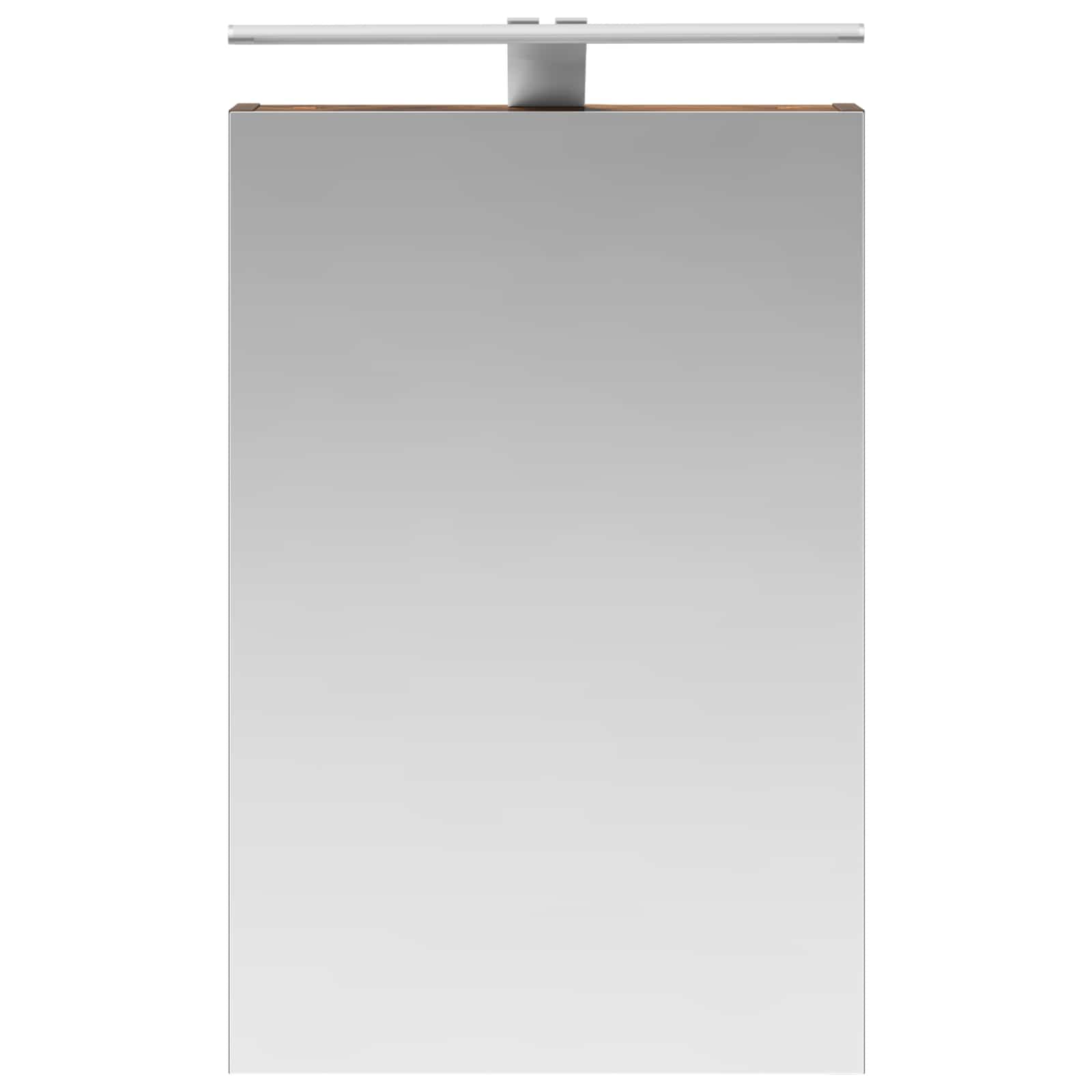Badezimmerspiegelschrank Geräucherte Eiche 40 x 10,5 x 60,5 cm