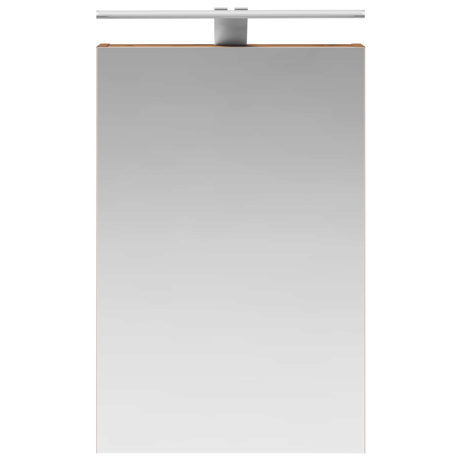 Badezimmerspiegelschrank mit Regal Altholz 40 x 10,5 x 60,5 cm