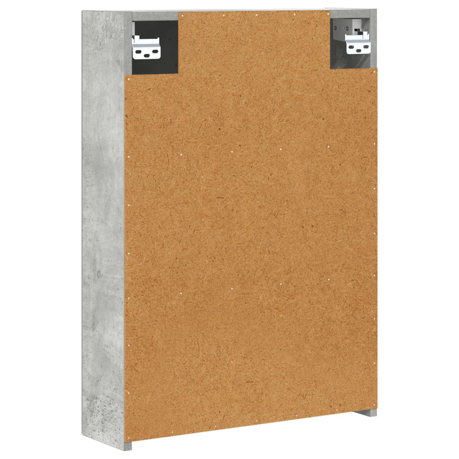 Badezimmerspiegelschrank mit Regal Beton Grau 50 x 14,5 x 70 cm