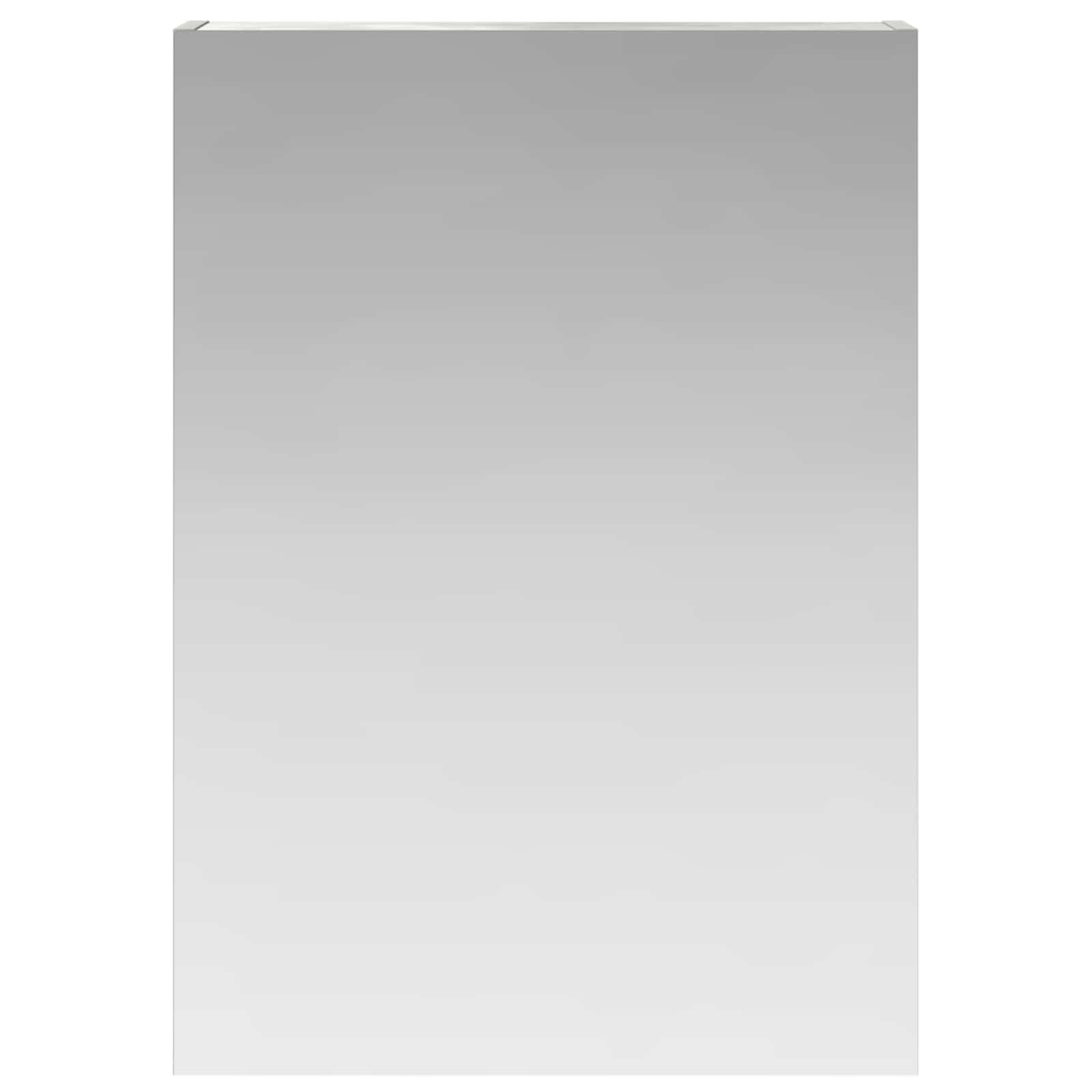 Badezimmerspiegelschrank mit Regal Beton Grau 50 x 14,5 x 70 cm