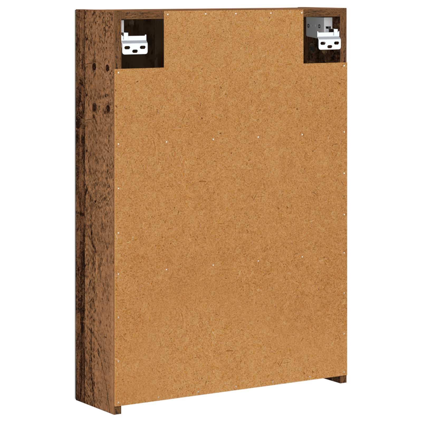 Badezimmerspiegelschrank mit Regal Altholz 50 x 14,5 x 70 cm