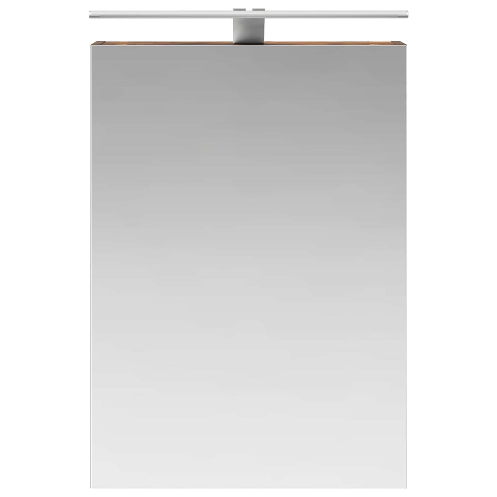 Badezimmerspiegelschrank Geräucherte Eiche 50 x 14,5 x 70 cm