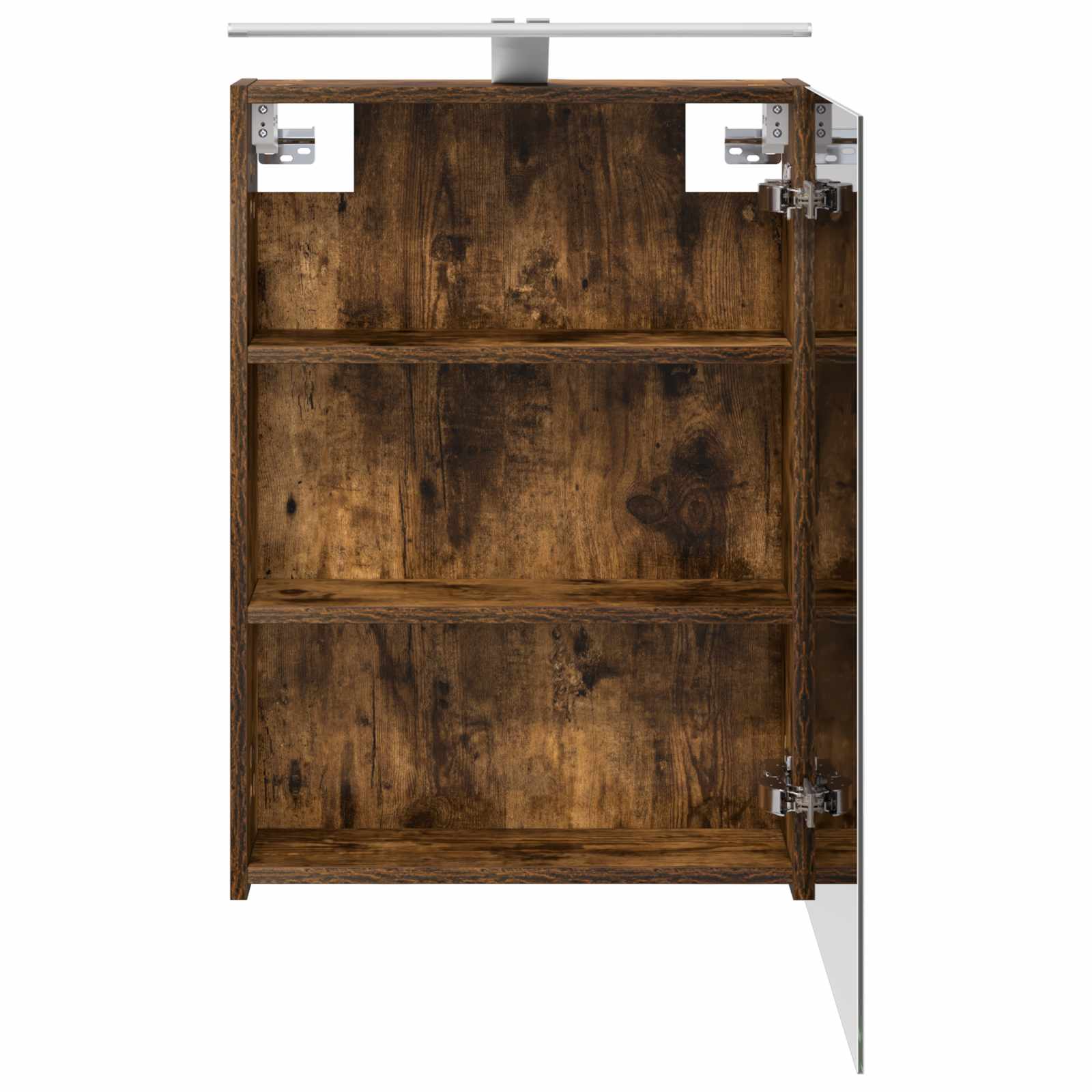 Badezimmerspiegelschrank Geräucherte Eiche 50 x 14,5 x 70 cm