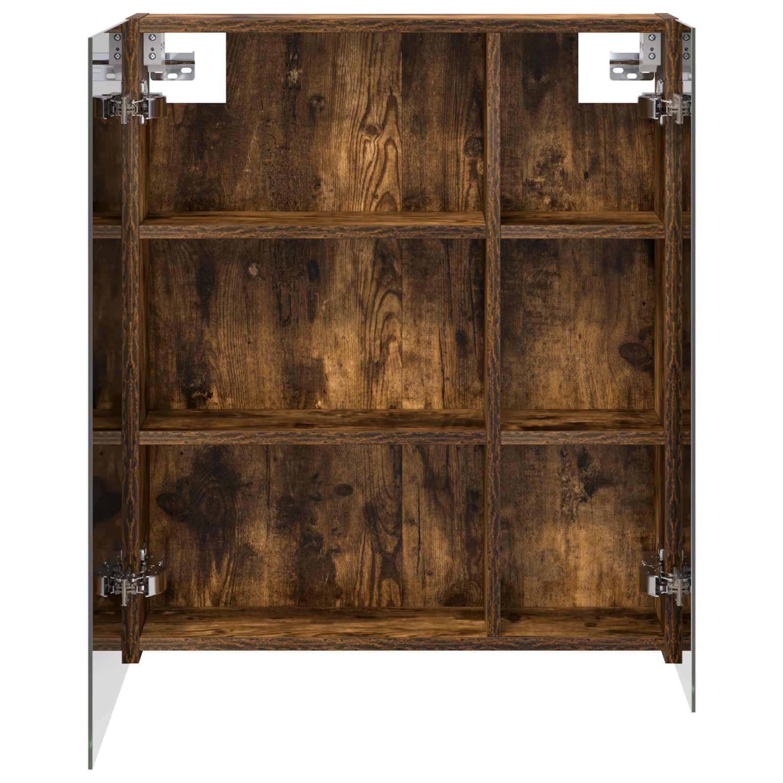 Badezimmerspiegelschrank Geräucherte Eiche 60 x 14,5 x 70 cm