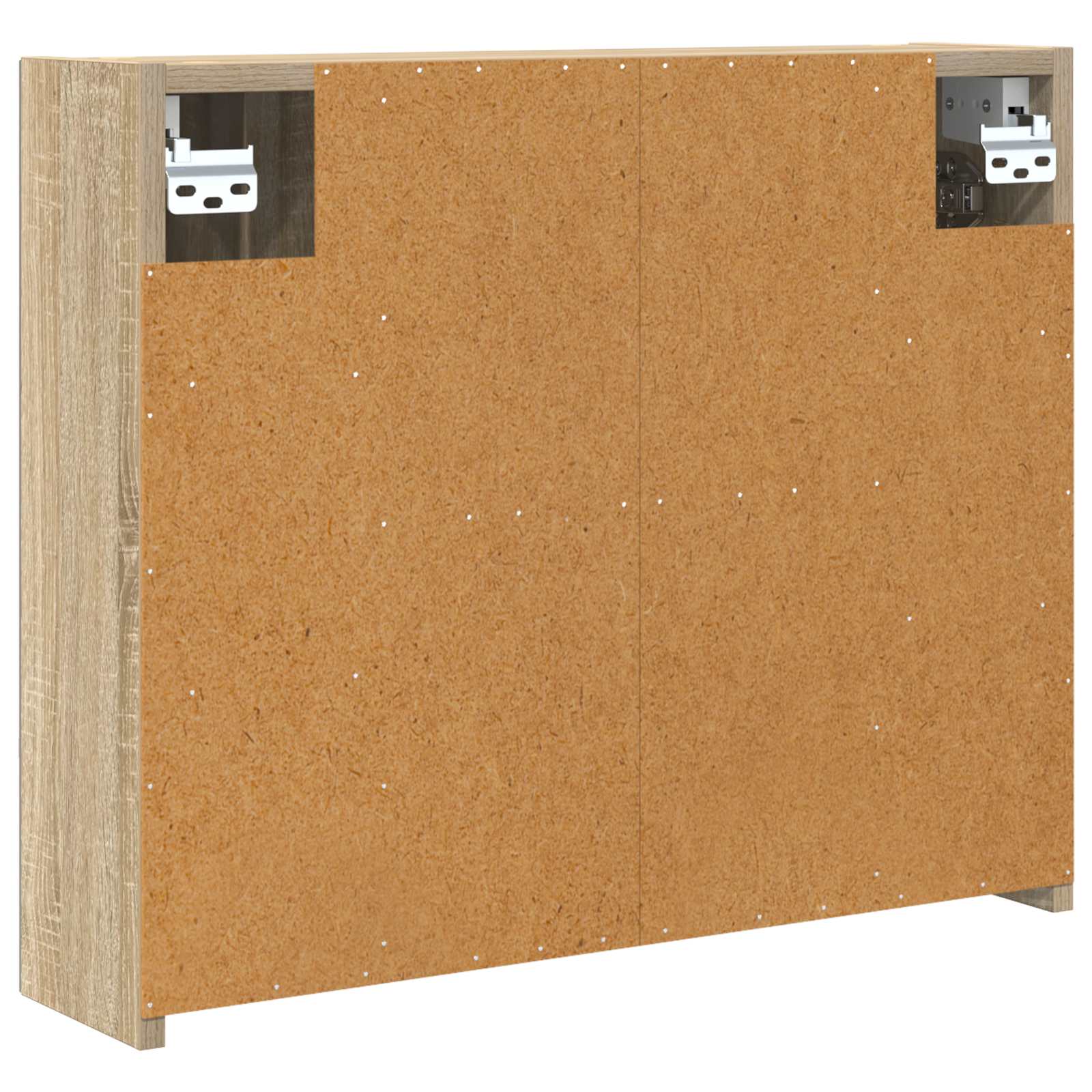 Badezimmerspiegelschrank Sonoma-Eiche 60 x 14,5 x 50 cm