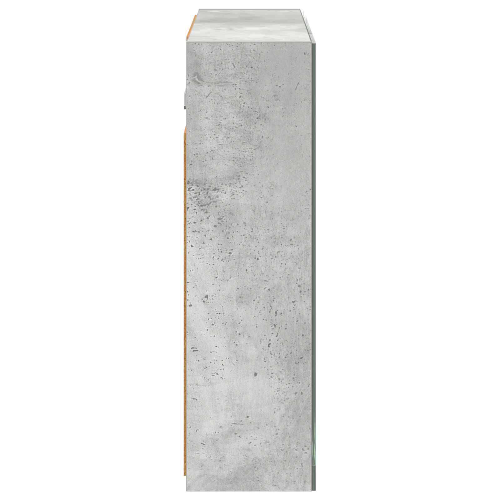 Badezimmerspiegelschrank Beton Grau 60 x 14,5 x 50 cm
