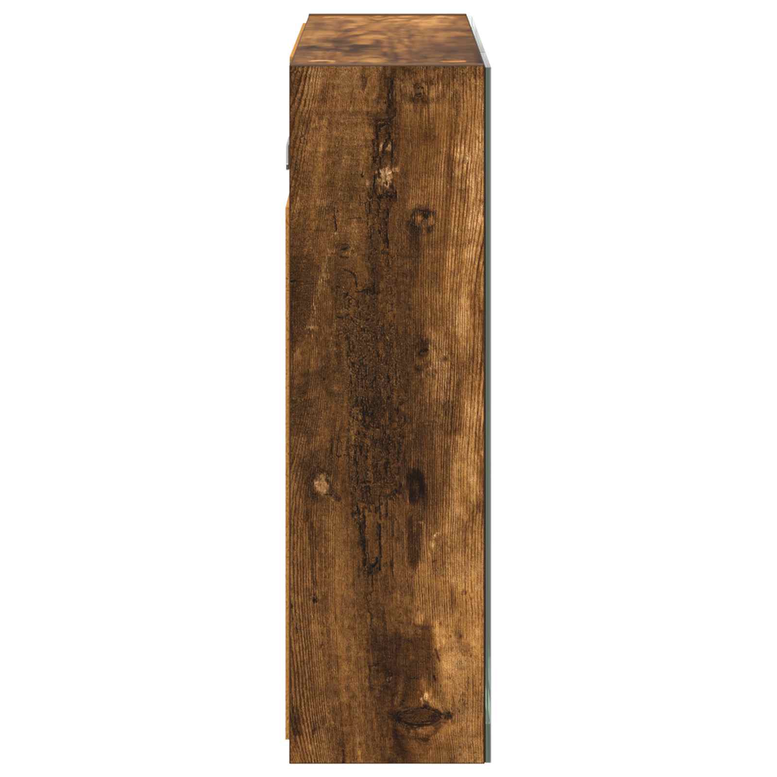 Badezimmerspiegelschrank Geräucherte Eiche 60 x 14,5 x 50 cm