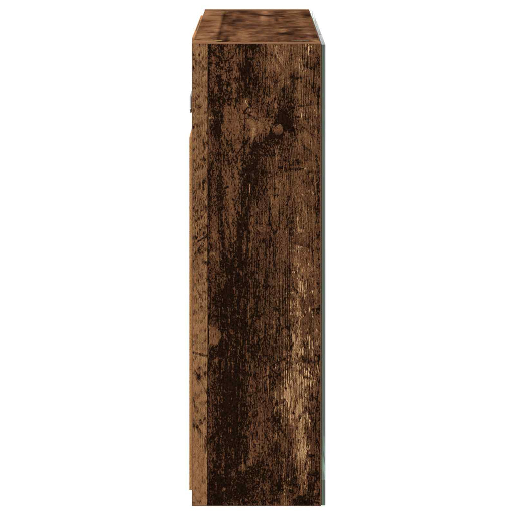 Badezimmerspiegelschrank Altholz 60 x 14,5 x 50 cm