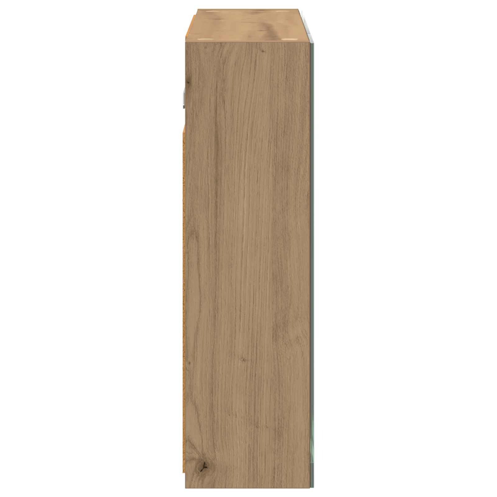 Badezimmerspiegelschrank Kunsthandwerk Eiche 60 x 14,5 x 50 cm