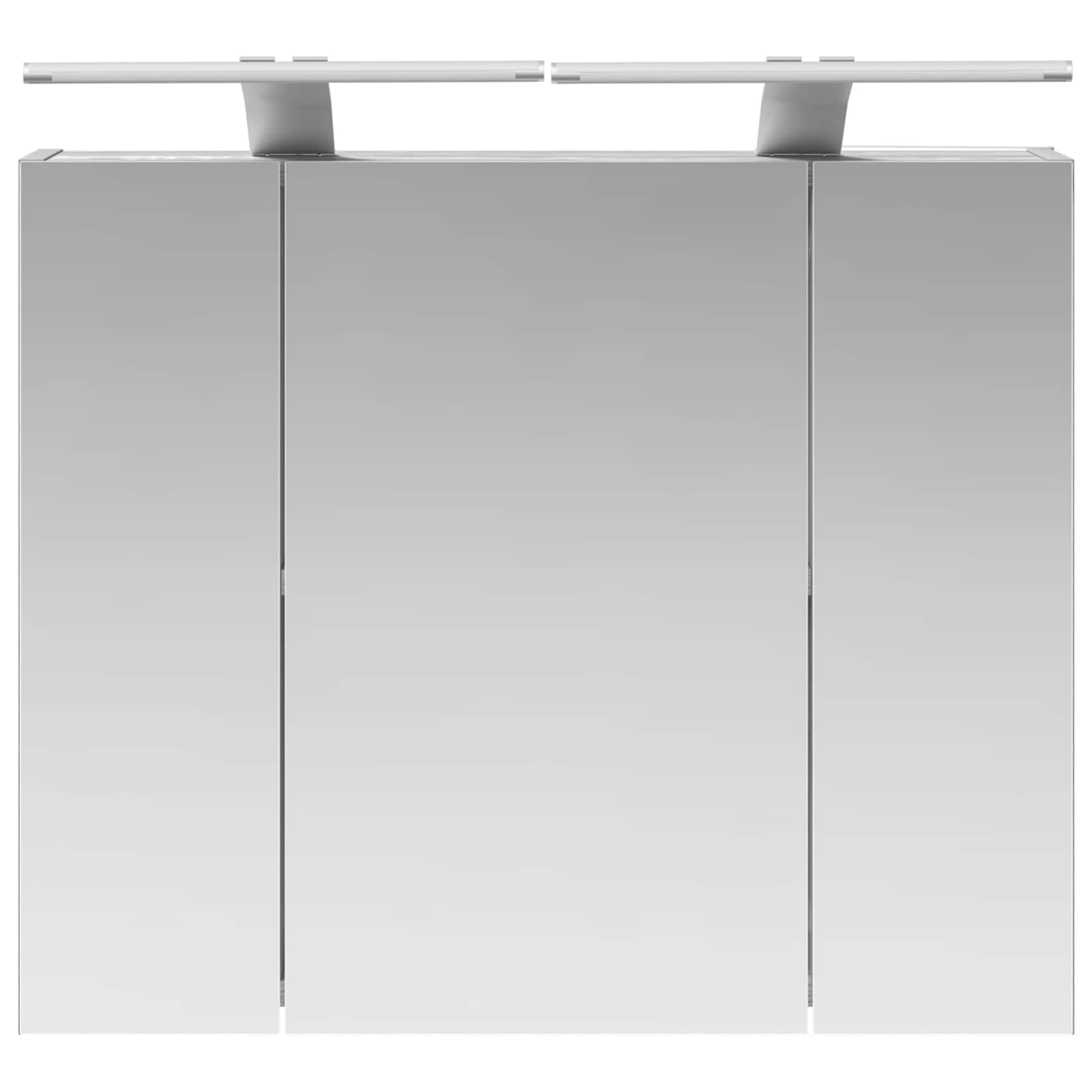 Badezimmerspiegelschrank Graues Sonoma 60 x 14,5 x 50 cm