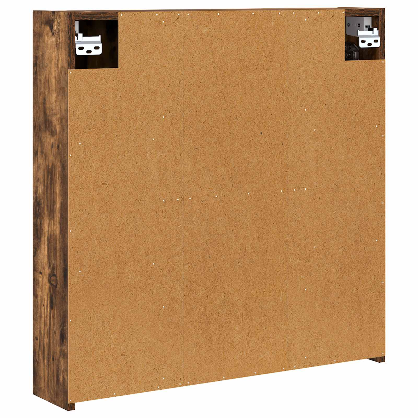 Badezimmerspiegelschrank Geräucherte Eiche 70 x 14,5 x 70 cm