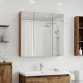 Badezimmerspiegelschrank Altholz 70 x 14,5 x 70 cm