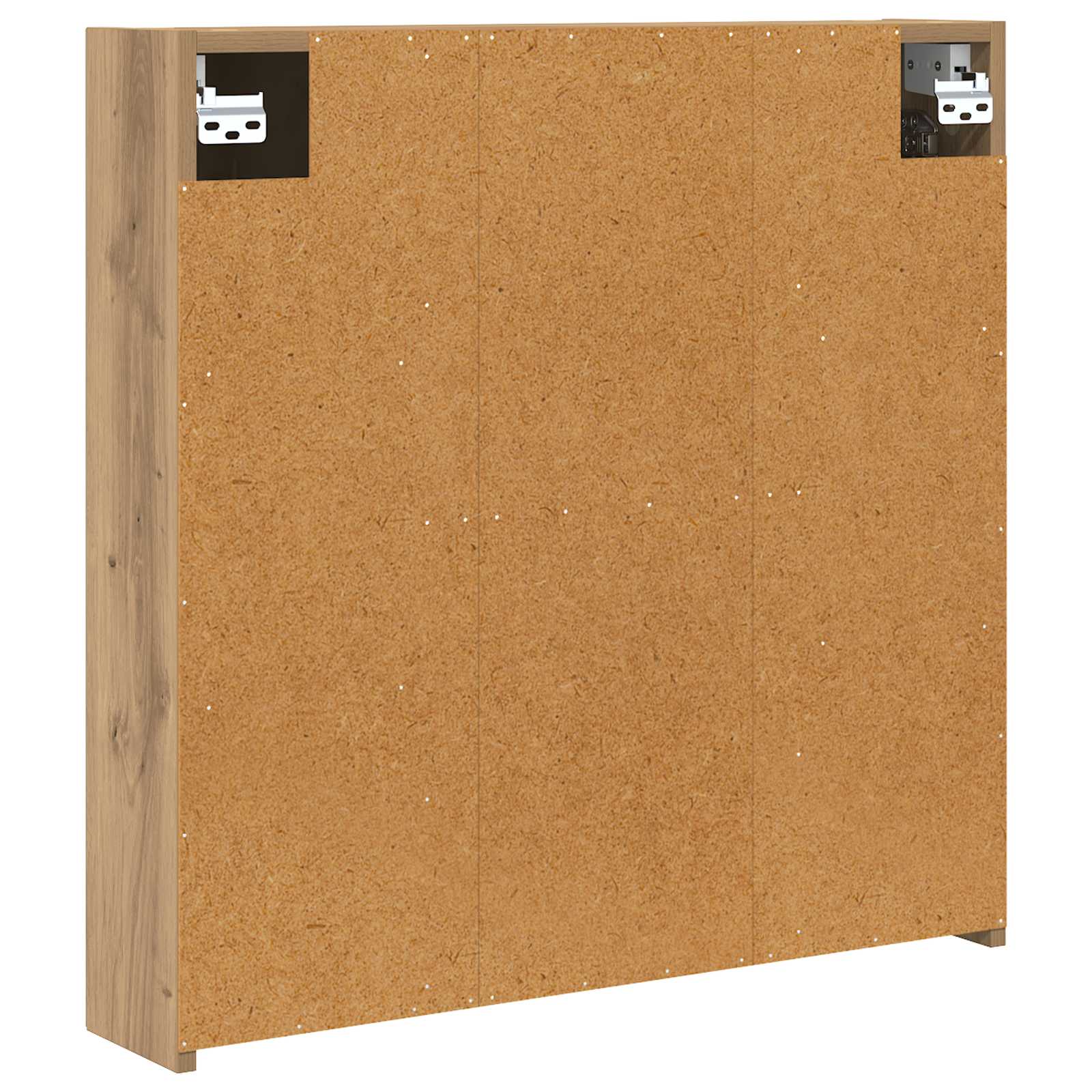 Badezimmerspiegelschrank Kunsthandwerk Eiche 70 x 14,5 x 70 cm