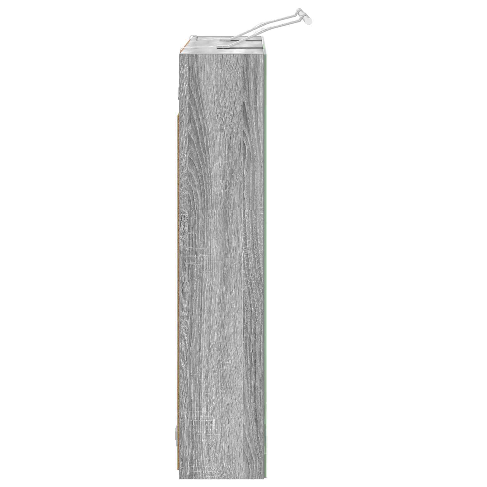 Badezimmerspiegelschrank Graues Sonoma 70 x 14,5 x 70 cm