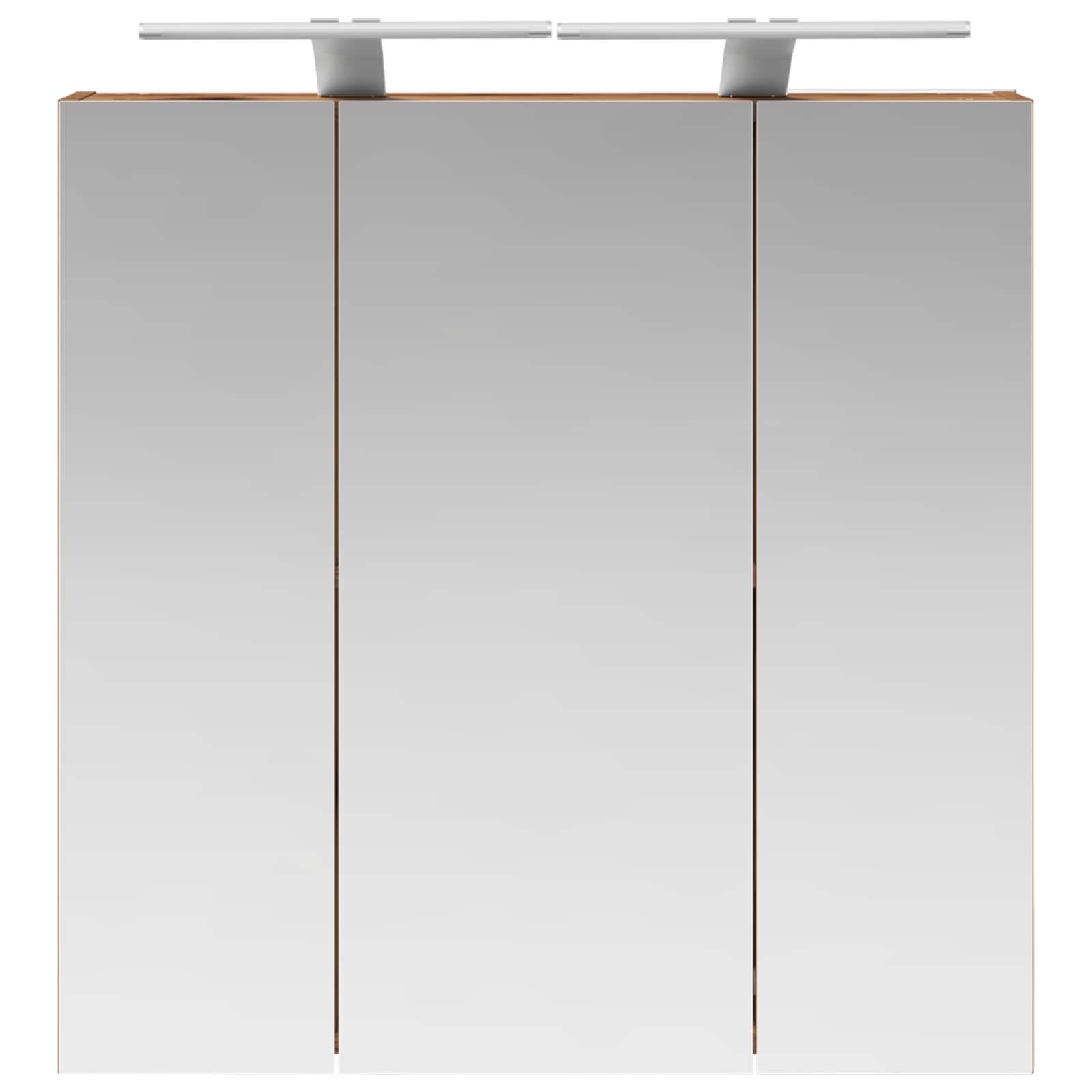 Badezimmerspiegelschrank Altholz 70 x 14,5 x 70 cm