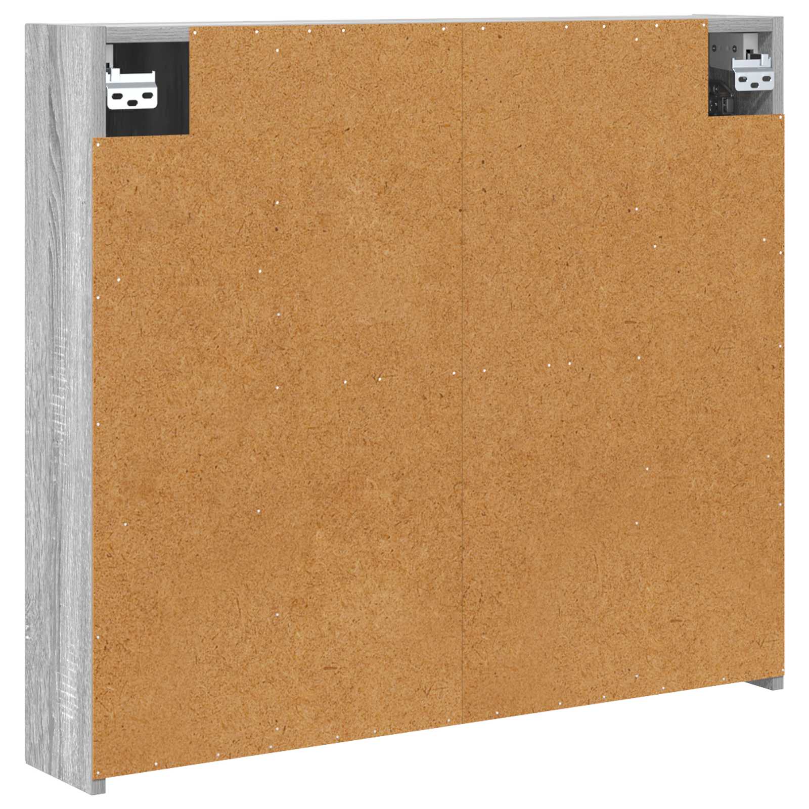 Badezimmerspiegelschrank Graues Sonoma 80 x 14,5 x 70 cm