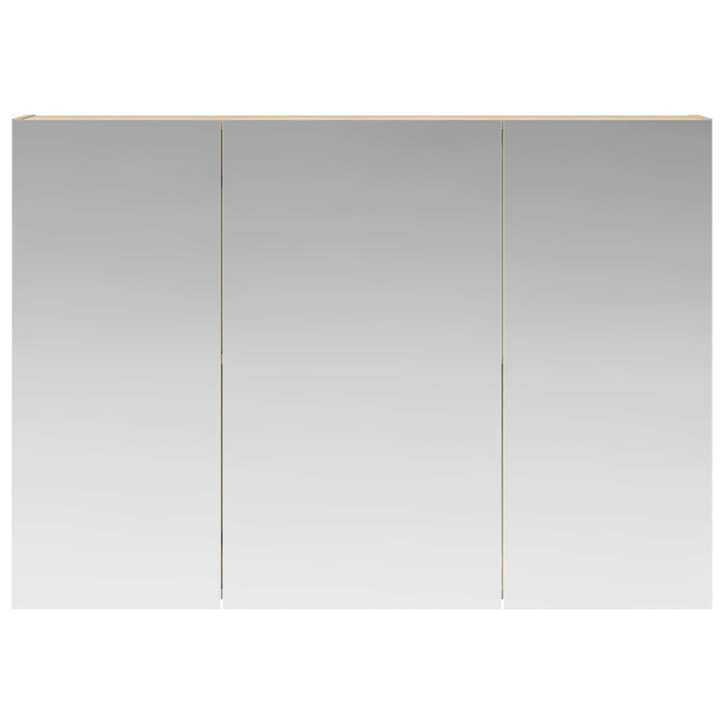 Badezimmerspiegelschrank Sonoma-Eiche 100 x 14,5 x 70 cm