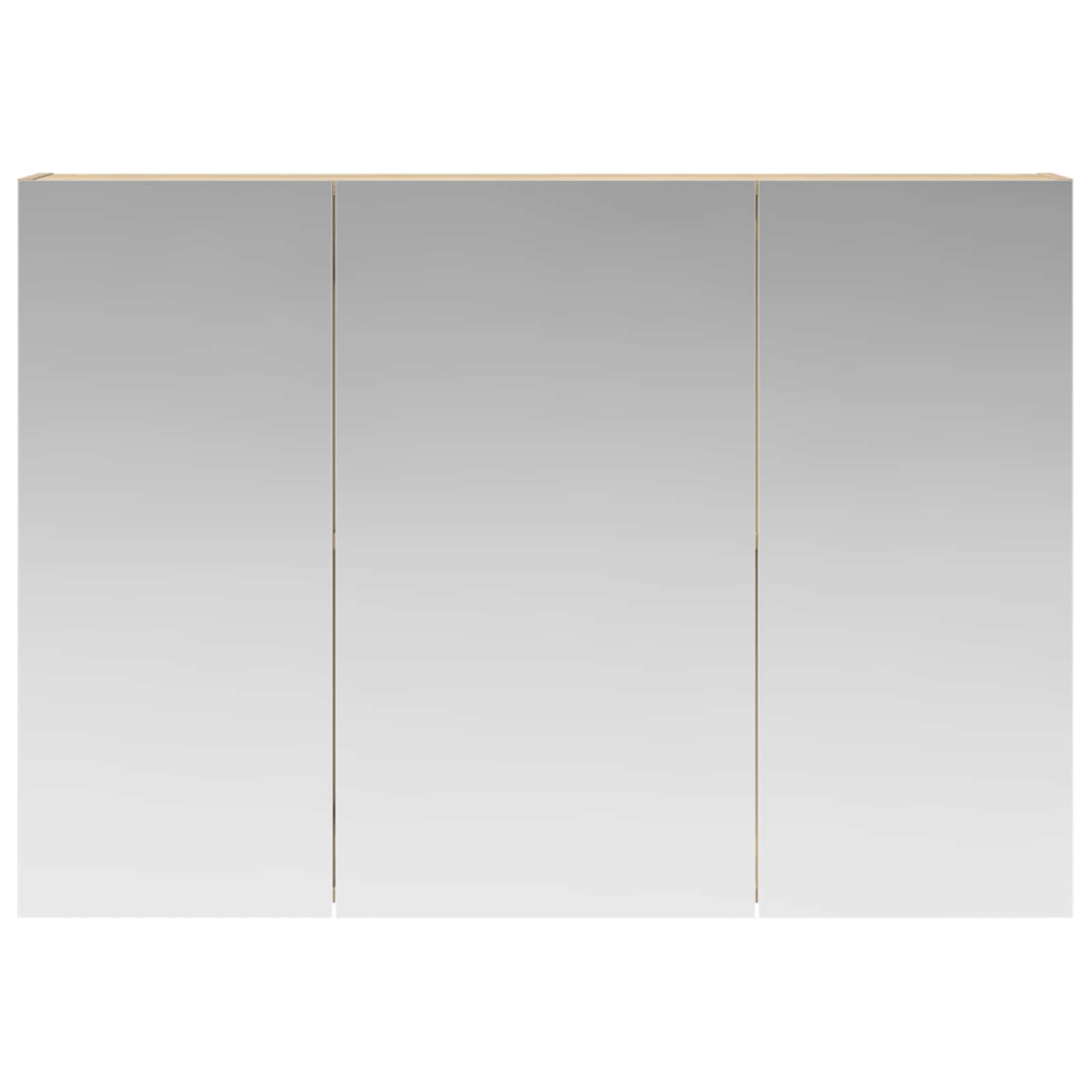 Badezimmerspiegelschrank Sonoma-Eiche 100 x 14,5 x 70 cm