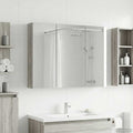 Badezimmerspiegelschrank Graues Sonoma 100 x 14,5 x 70 cm
