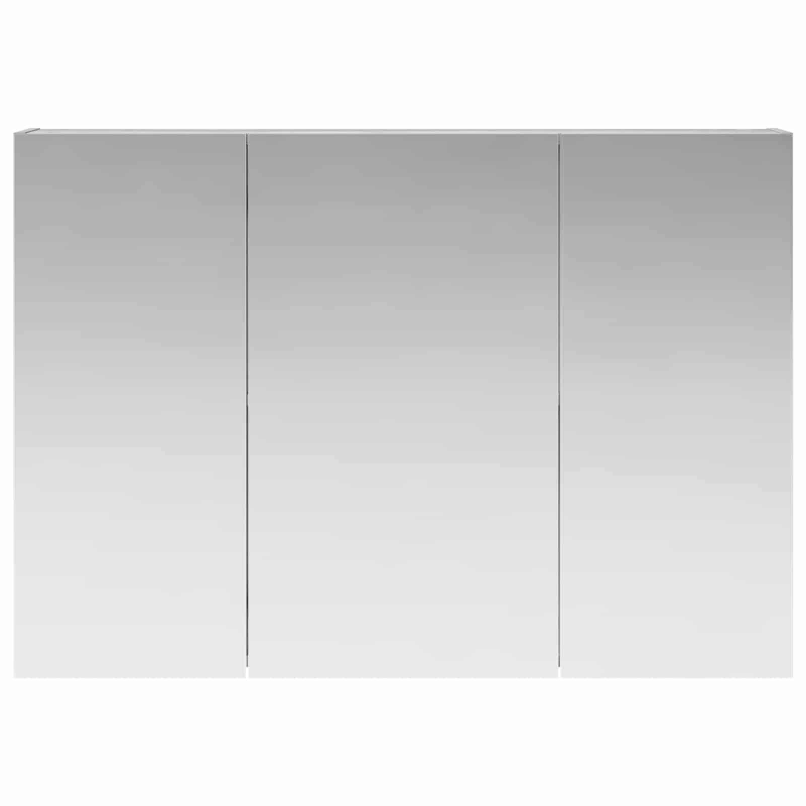 Badezimmerspiegelschrank Graues Sonoma 100 x 14,5 x 70 cm
