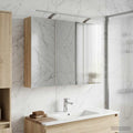 Badezimmerspiegelschrank Sonoma-Eiche 100 x 14,5 x 70 cm