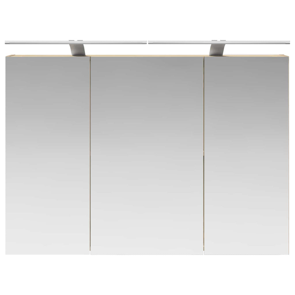 Badezimmerspiegelschrank Sonoma-Eiche 100 x 14,5 x 70 cm