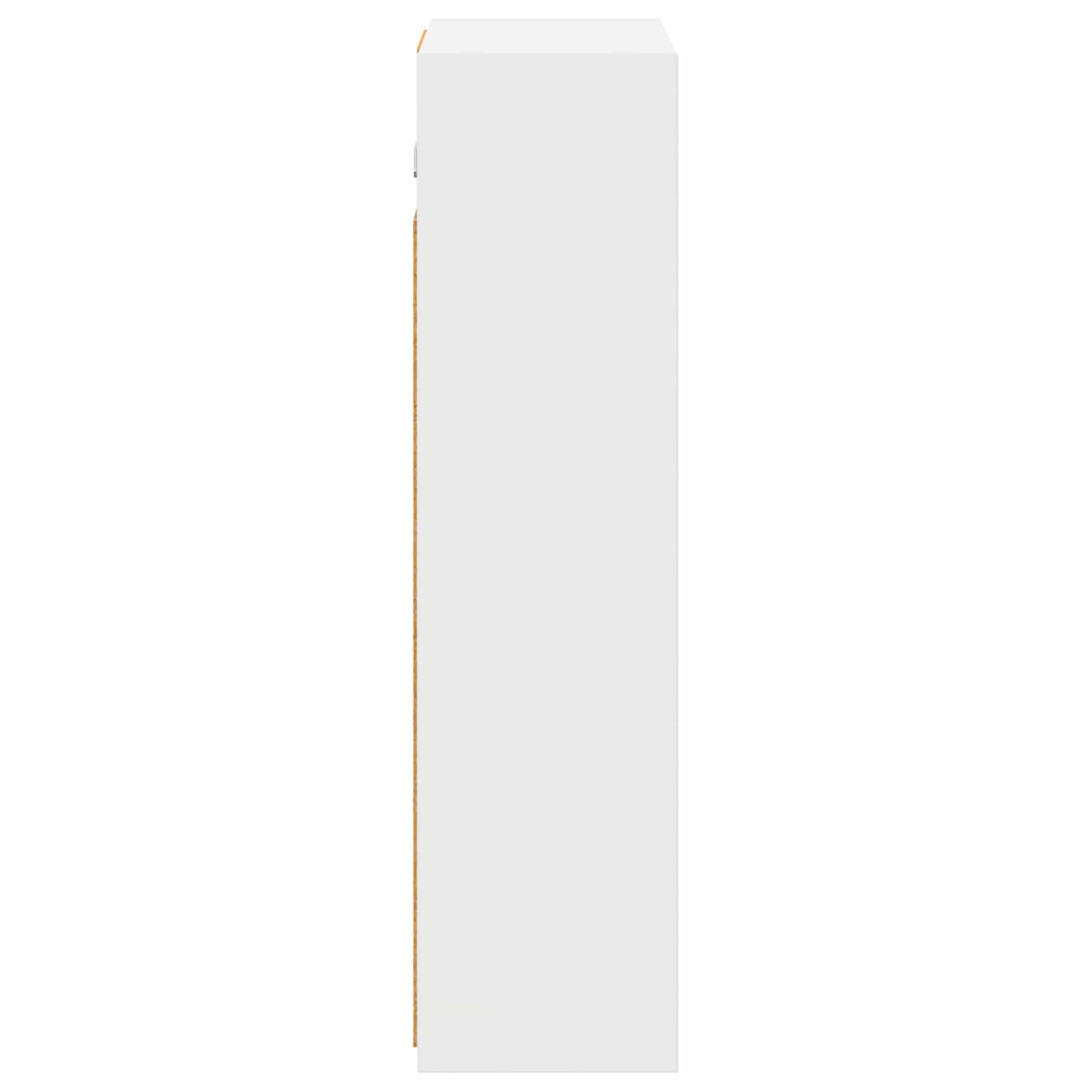 Badezimmerspiegelschrank Weiß 43 x 16 x 62.5 cm Holzwerkstoff