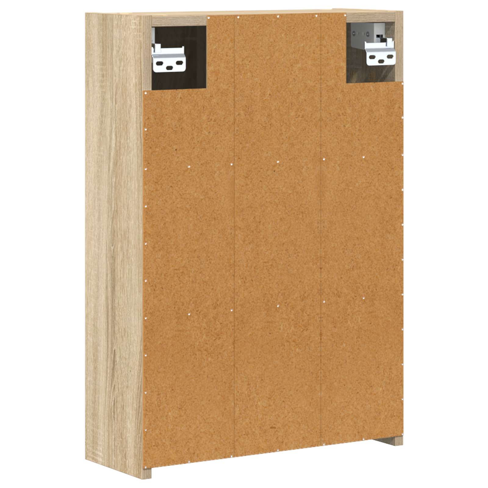 Badezimmerspiegelschrank mit Tür Sonoma-Eiche 43 x 16 x 62.5 cm