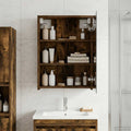 Badezimmerspiegelschrank Geräucherte Eiche 43 x 16 x 62.5 cm