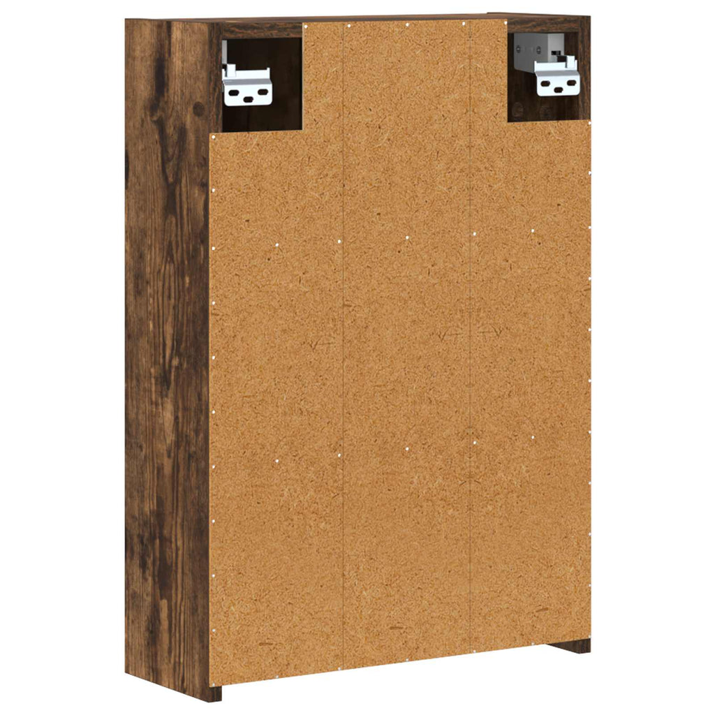 Badezimmerspiegelschrank Geräucherte Eiche 43 x 16 x 62.5 cm