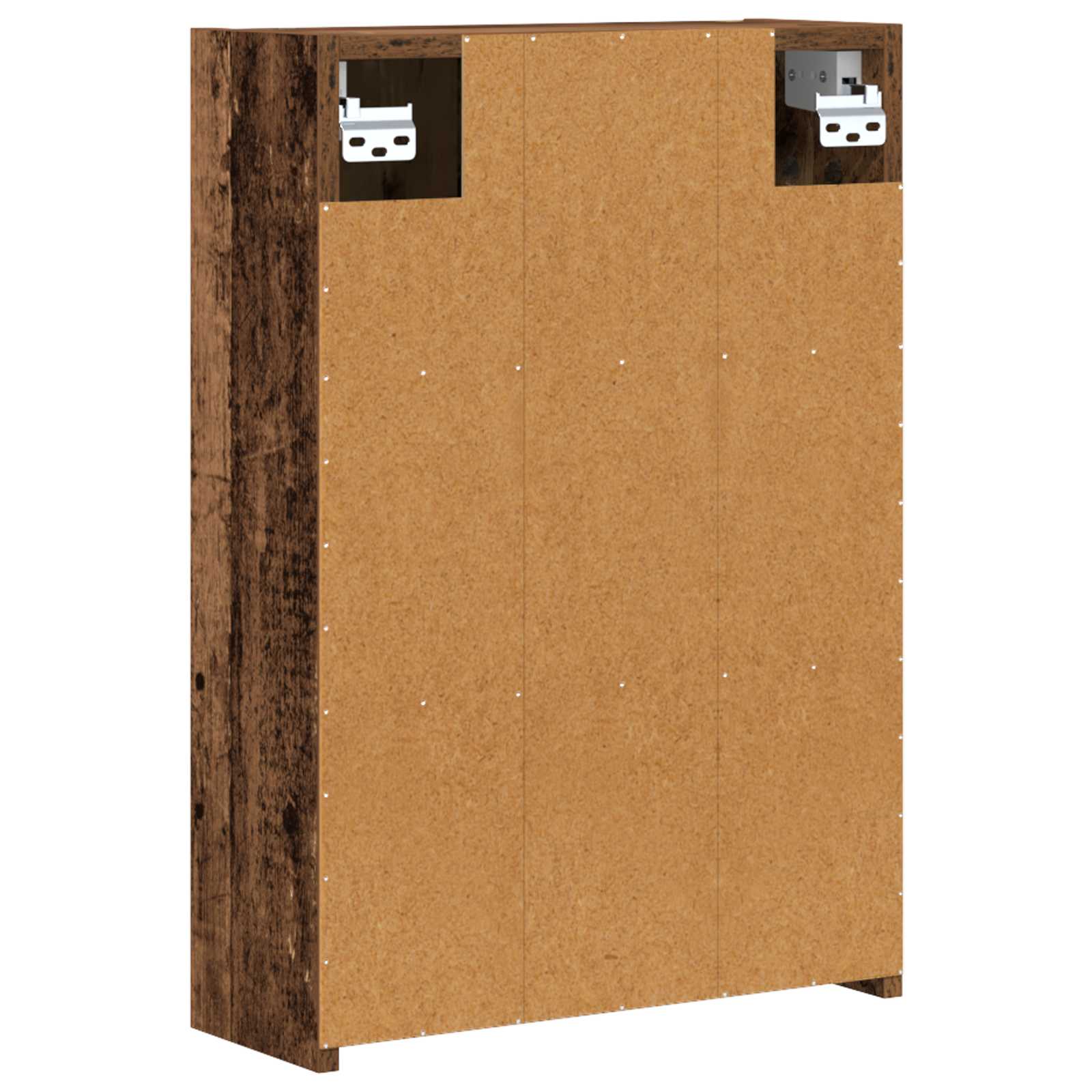 Badezimmerspiegelschrank mit Regal Altholz 43 x 16 x 62.5 cm