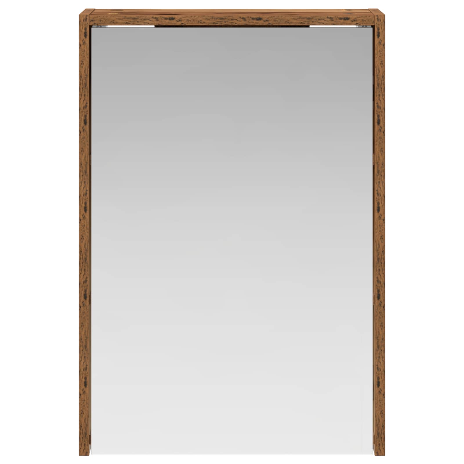 Badezimmerspiegelschrank mit Regal Altholz 43 x 16 x 62.5 cm