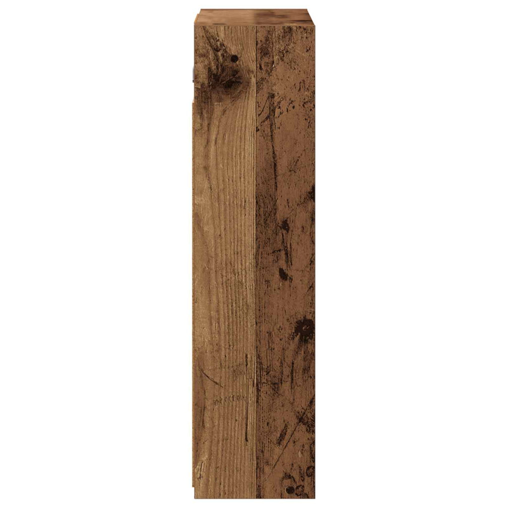 Badezimmerspiegelschrank mit Regal Altholz 43 x 16 x 62.5 cm
